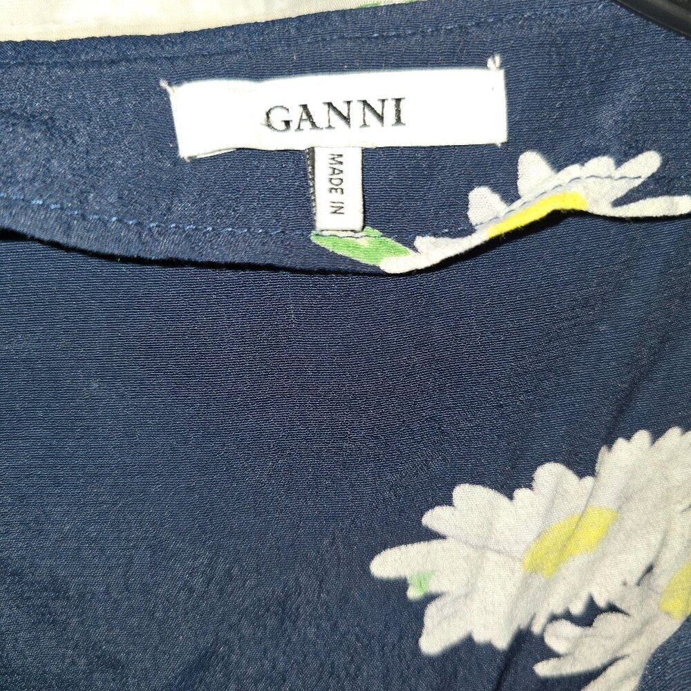 Ganni Cottagecore Floral Ruffle top - Picture 6 of 8